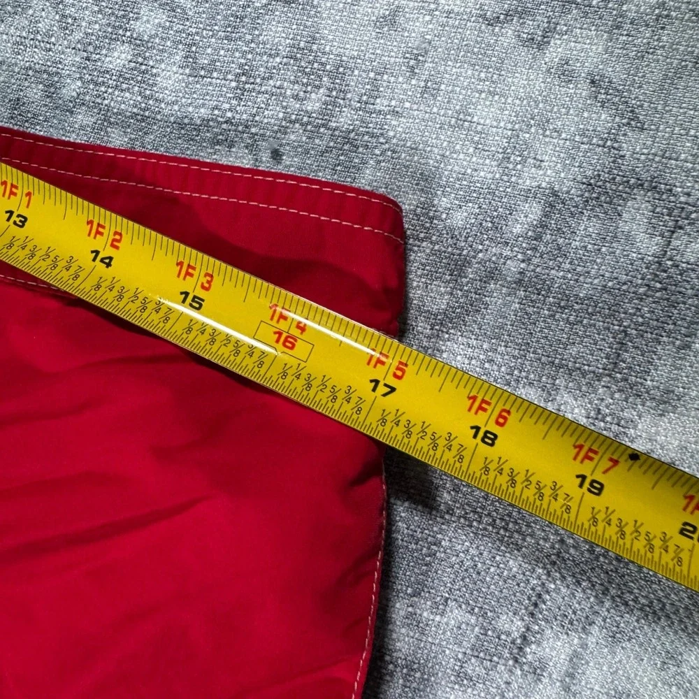 Polo Ralph Lauren Swim Trunks Mens Large Red Cargo Pocket Board Shorts Pony Logo